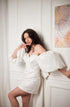 White wedding dress
